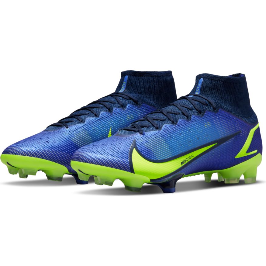 Nike Men's Mercurial Superfly 8 Elite FG - White/Volt – Azteca Soccer