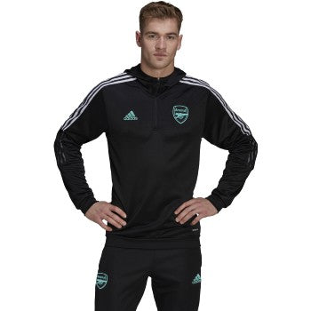 adidas Football Arsenal fc track top in black