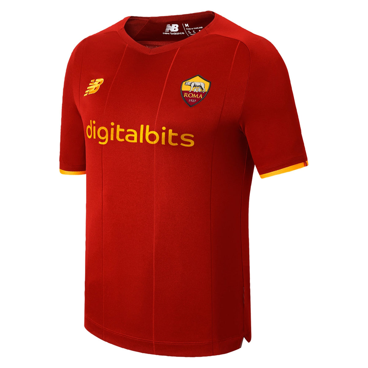 New Balance AS Roma Home Jersey 21/22 – Rockville & Sterling Soccer Supplies