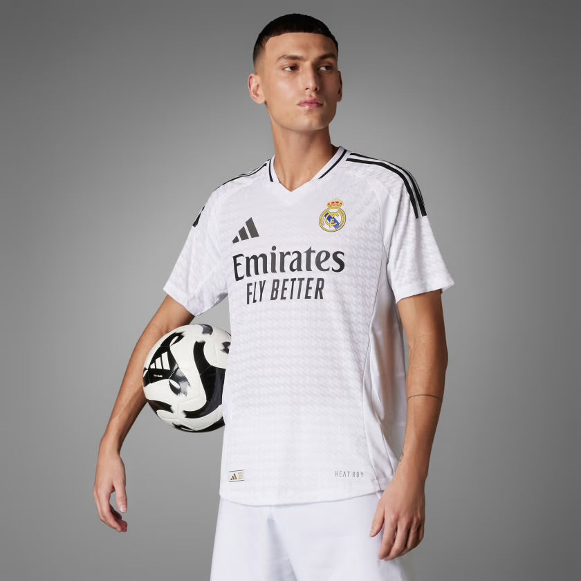 adidas Men’s Real Madrid 24/25 Home Authetic Jersey