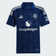 Cargar imagen en el visor de la galería, adidas Youth Manchester United 24/25 Away Jersey
