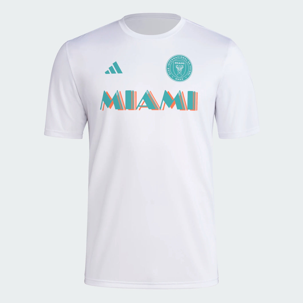 adidas Men's Inter Miami Pre-Match Top