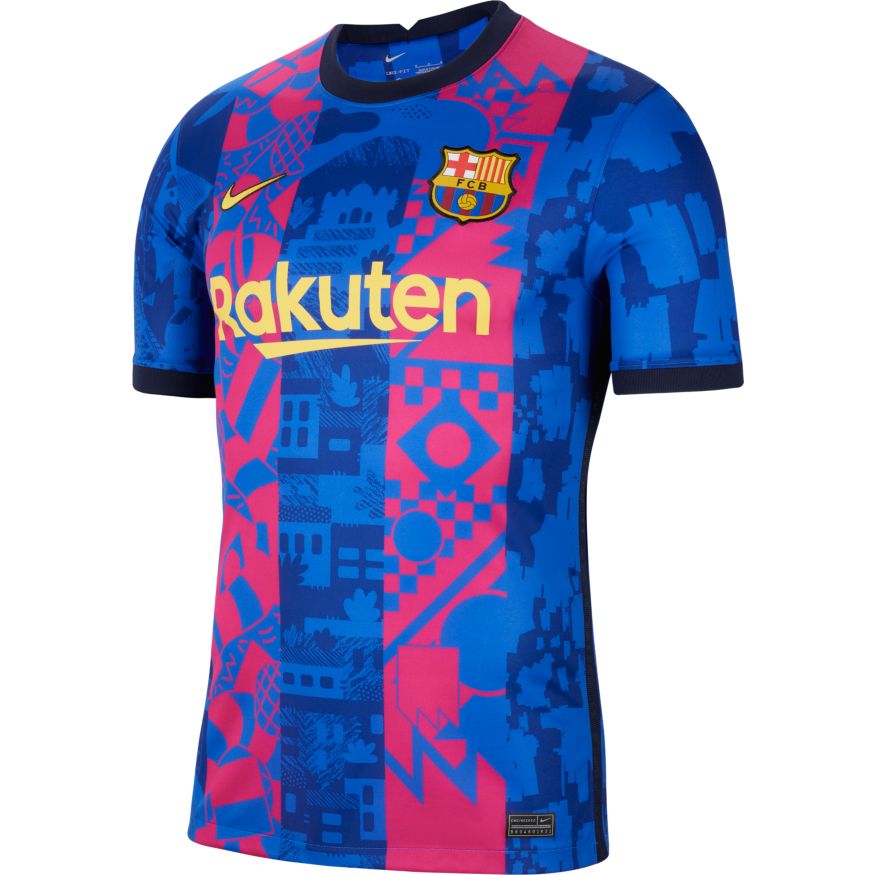 FC Barcelona 2021/22 Nike Away Kit - FOOTBALL FASHION