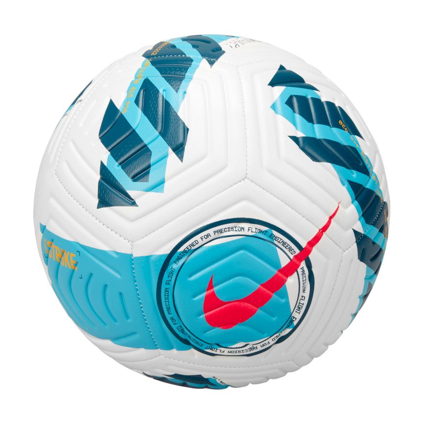 Blue nike outlet strike soccer ball