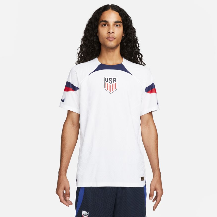 Nike England Home Authentic Jersey 100-White WC2022
