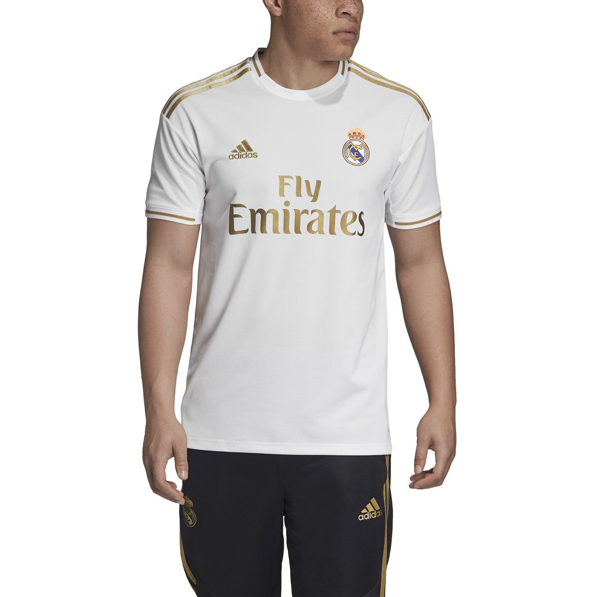 Adidas Men's Real Madrid 20/21 Home Authentic Jersey, White 