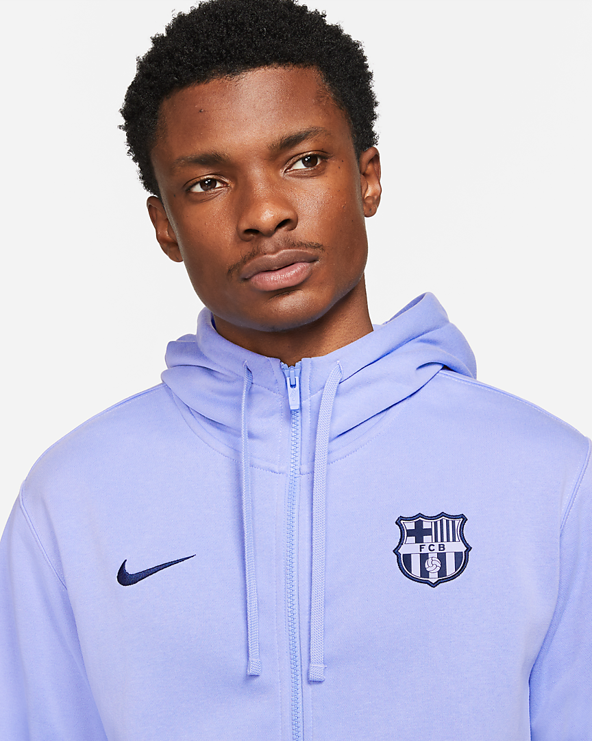 Fc barcelona hoodie nike best sale